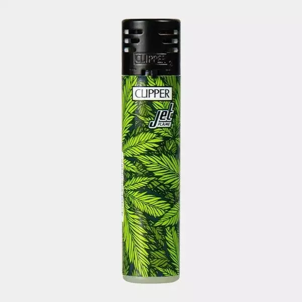 Isqueiro Clipper Printed Weed Jet Flame Isqueiro Clipper Printed Weed Jet Flame