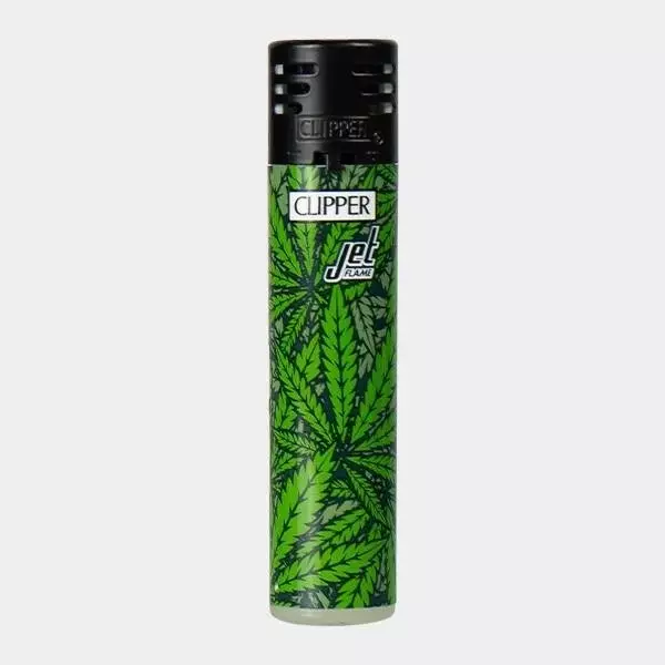 Isqueiro Clipper Printed Weed Jet Flame Isqueiro Clipper Printed Weed Jet Flame