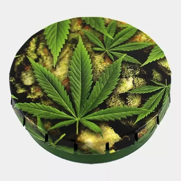 View Caixa de metal Clique para armazenar maconha - GB The Green Brand