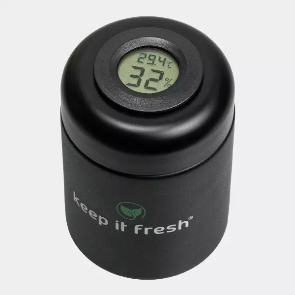 Bote de Cura com Termohigrómetro KIF - GB The Green Brand