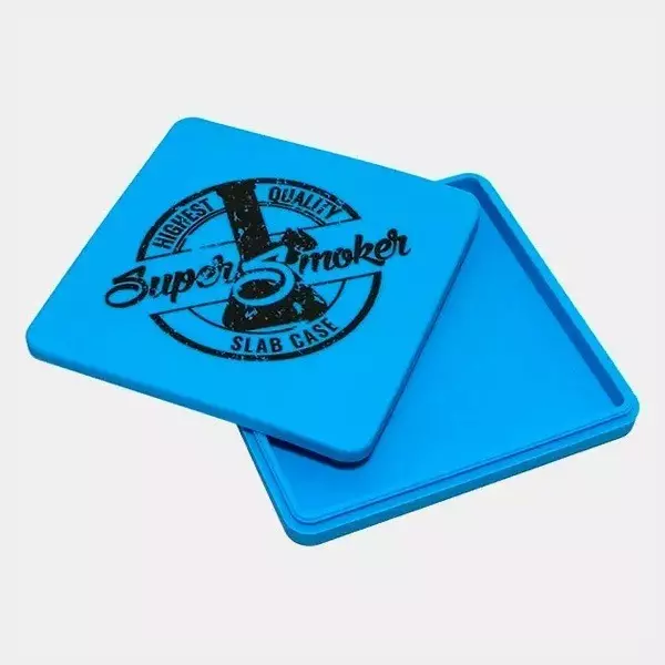 Silicone Slab Case open