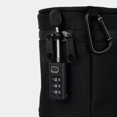 Kit Bote de cristal Raw Mason Jar + Estuche candado numérico