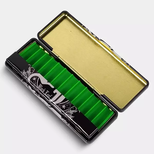 Black Leaf Filter Case