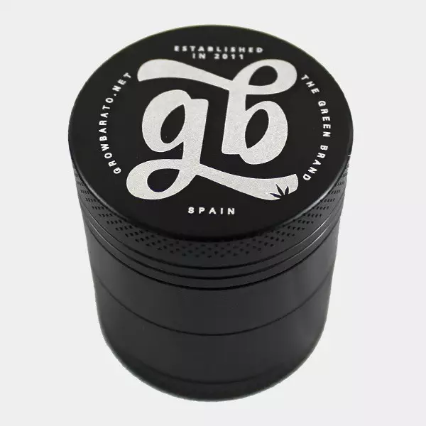 Grinder de alumínio GB 4 peças 40mm preto