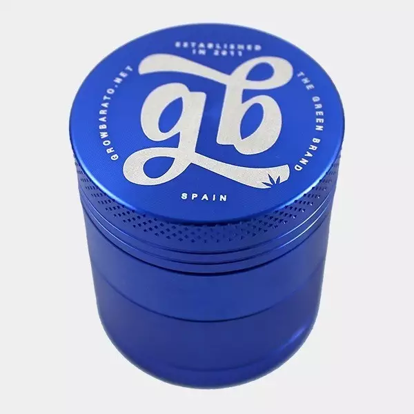 View Grinder de alumínio GB 4 peças 40mm azul