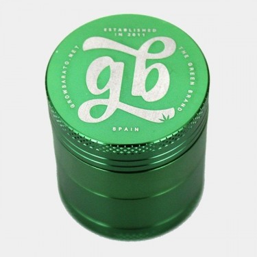 Grinder aluminio GB 4 partes 40mm verde