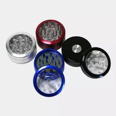 Grinder with button - Various colors - GB