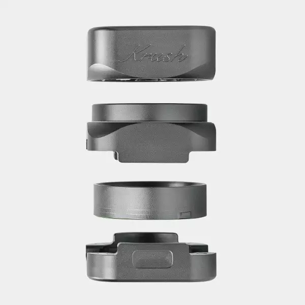 Grinder de Aluminio Krush Kube 3.0 gris partes