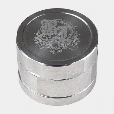 Grinder Acero Inoxidable Deluxe Black Leaf 3 partes cerrado