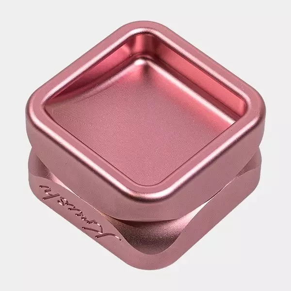 Grinder de Aluminio Krush Kube 2.0 rosa cerrado
