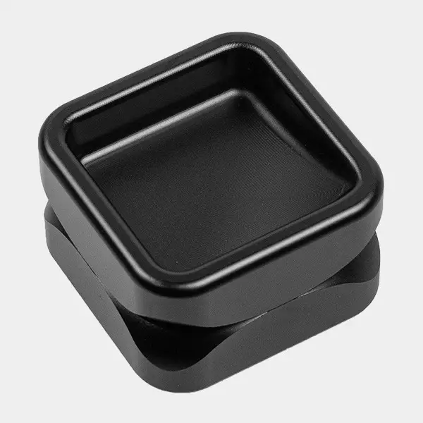 Krush Kube 2.0 Aluminum Grinder black closed