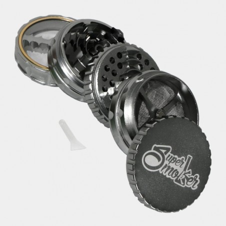 Grinder Doble Aluminio Giza 62mm 5 partes