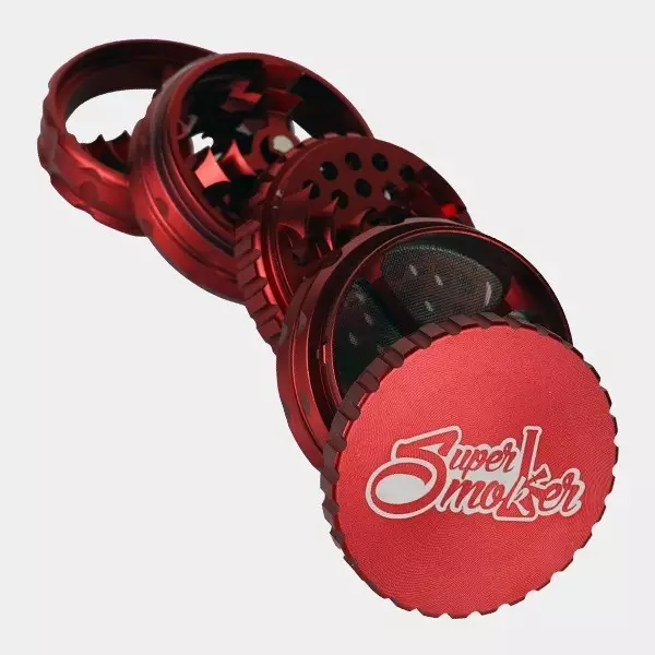 Double Aluminum Giza Grinder 62mm 5 Parts