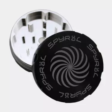 Spyral 2-part Aluminium Grinder 62mm - GB