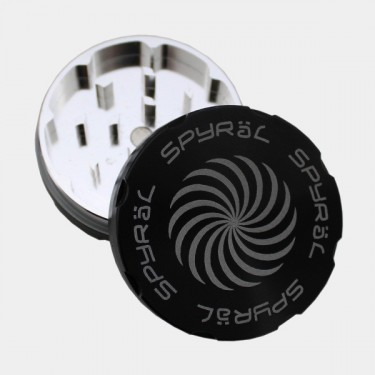 Grinder Spyral 55mm 2 partes negro