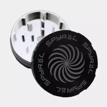 Grinder Spyral 55mm 2 partes negro