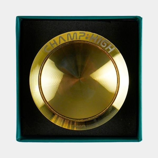 Grinder Metálico Champ High Magnifier Zoom 4 partes 50 mm vista cenital