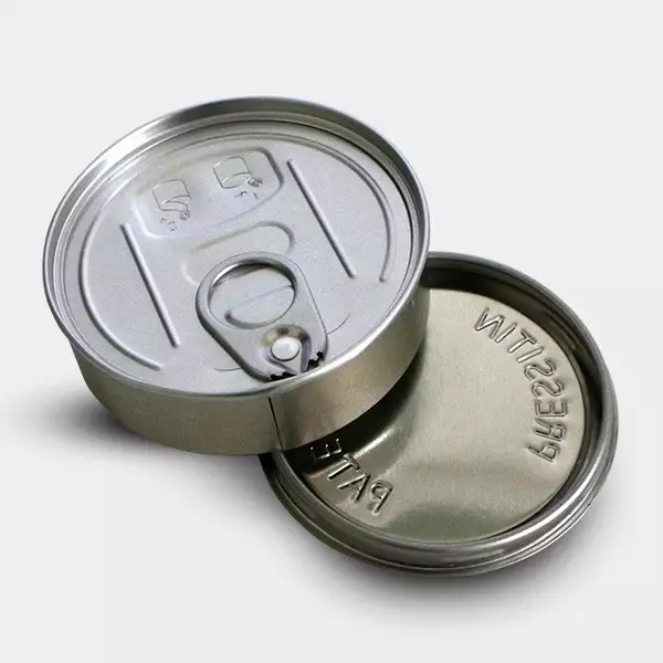 View PK60 Pressure Locked Tin Can - 100 ml - GB