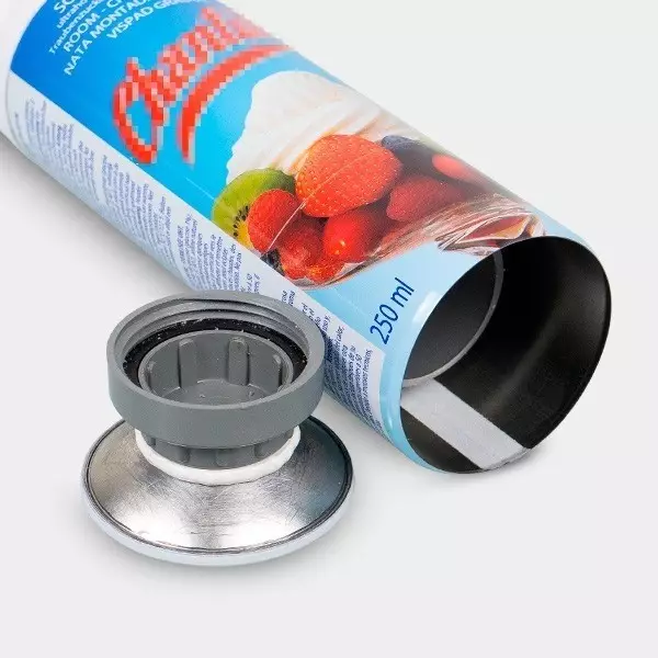 Bote de Ocultación Nata Montada detalle