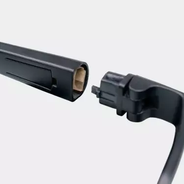 Gafas de Sol de Ocultación Negras detalle ocultación