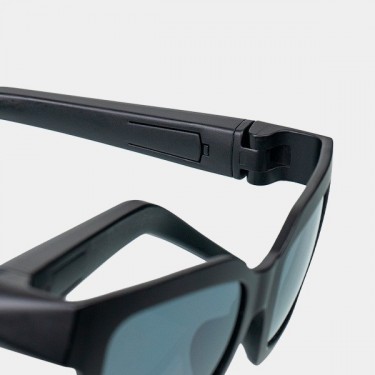 Gafas de Sol de Ocultación Negras patilla acople