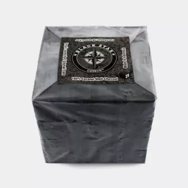 Carbón para cachimba envase