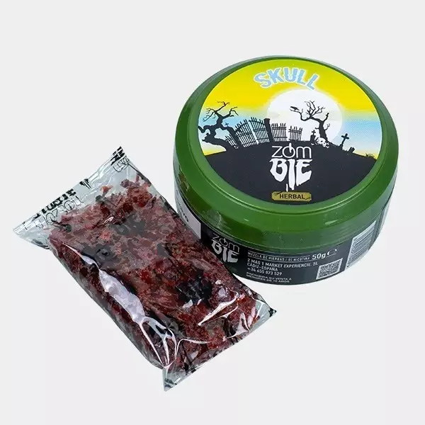 Hierba Cachimba Zombie Herbal skull