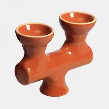 Cazoleta doble para shisha Hookah