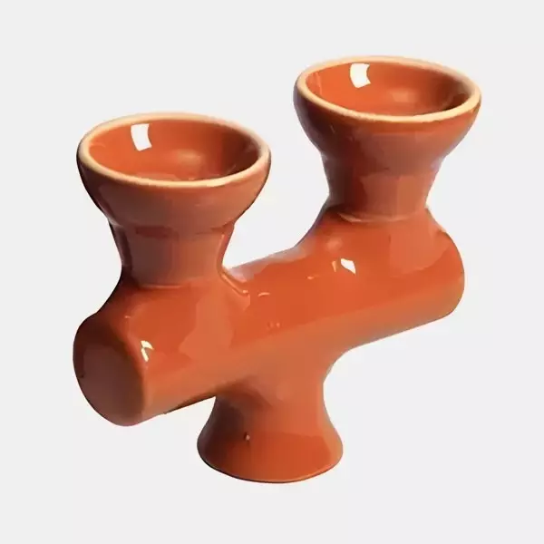 View Cazoleta duplo para dois sabores de Shisha - GB The Green Brand