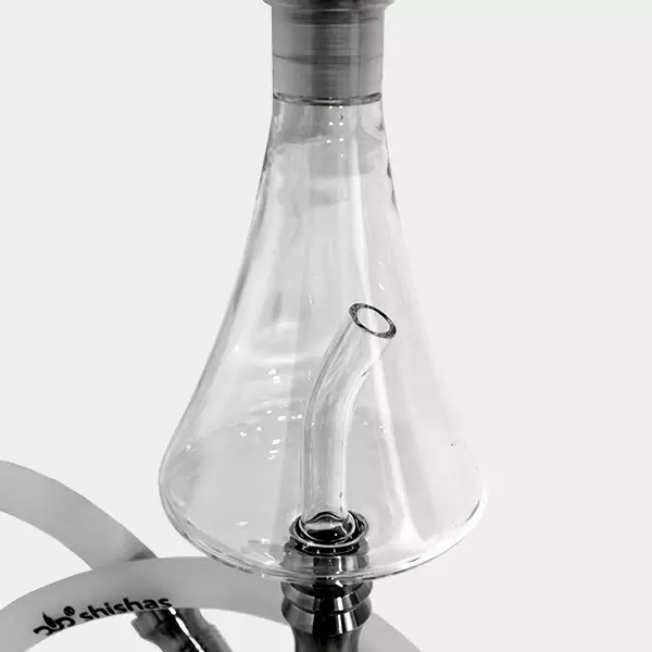 Shisha 60 cm The Silver Enchanter de DUD manguera con boquilla