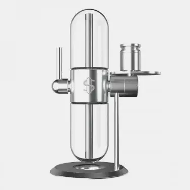 Gravity Bong Silver Stundenglass - GB The Green Brand