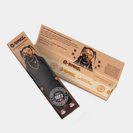 Papel G-Rollz Unbleached King Size