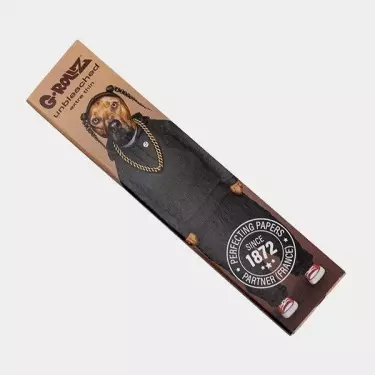G-Rollz Papers 'Pets Rock' Unbleached King Size - GB The Green Brand