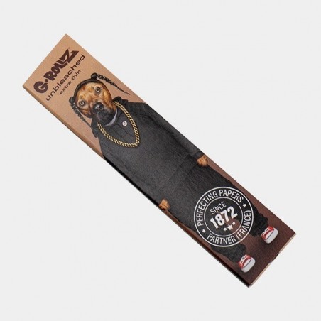 Papel G-Rollz Unbleached King Size cerrado