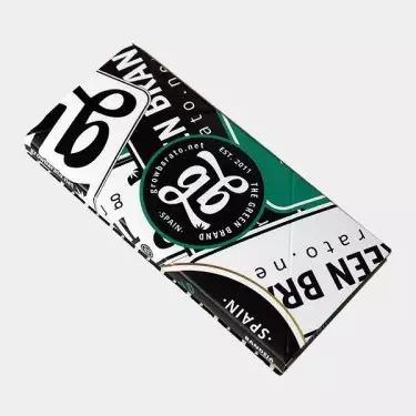 GB Stickers Green Rolling Papers + Filters + Tray - Growbarato