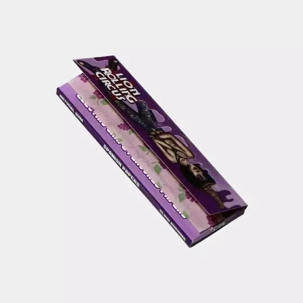 Papel de Sabores Lion Rolling Circus electric grape