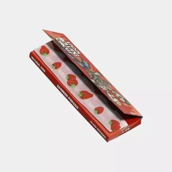 Papel de Sabores Lion Rolling Circus bloody strawberry