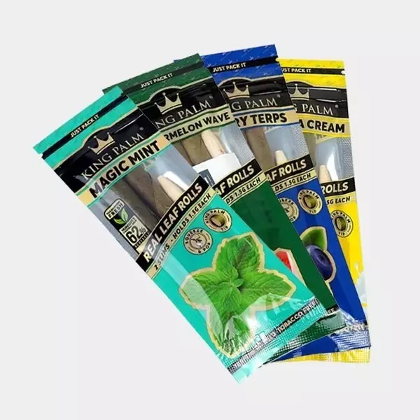 View Papel profissional King Palm Slim Rolls - GB A marca verde