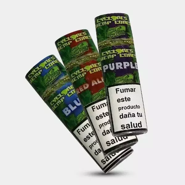 View Blunts Cyclones Hemp Cones de vários sabores - GB The Green Brand