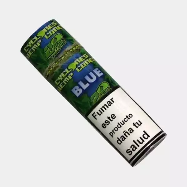Blunts Cyclones Hemp Cones blue