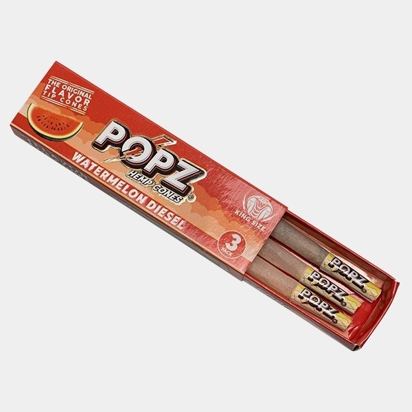 Conos de Cáñamo King Size POPZ watermelon diesel