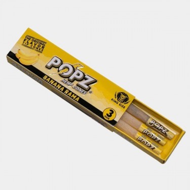 Conos de Cáñamo King Size POPZ banana rama