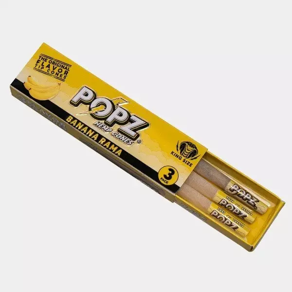 POPZ King Size Hemp Cones - GB The Green Brand