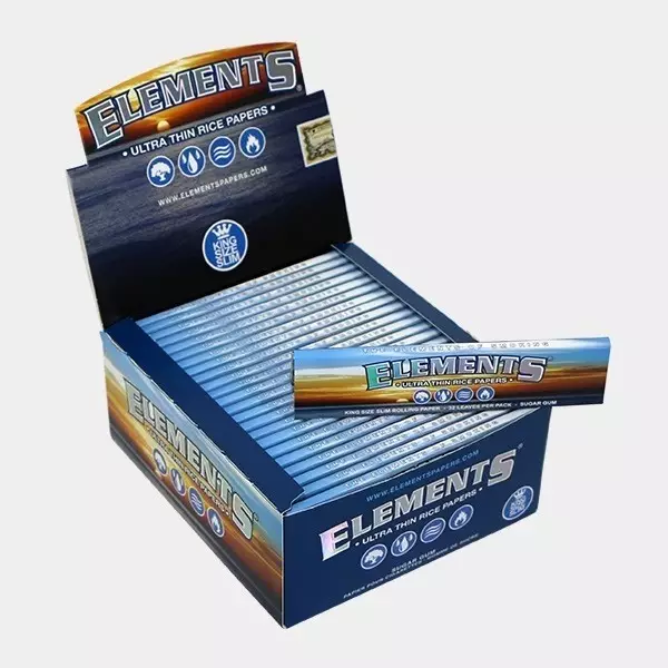 Papel de Arroz King Size Elements display