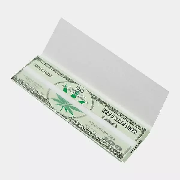 Papel de Liar Dólar King Size abierto