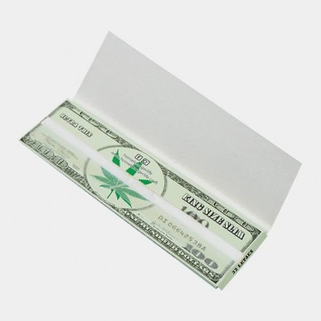 Papel de Liar Dólar King Size abierto