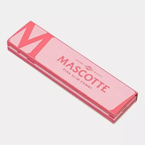 Mascotte Combi Slim Tips Pink Rolling Paper - GB The Green Brand