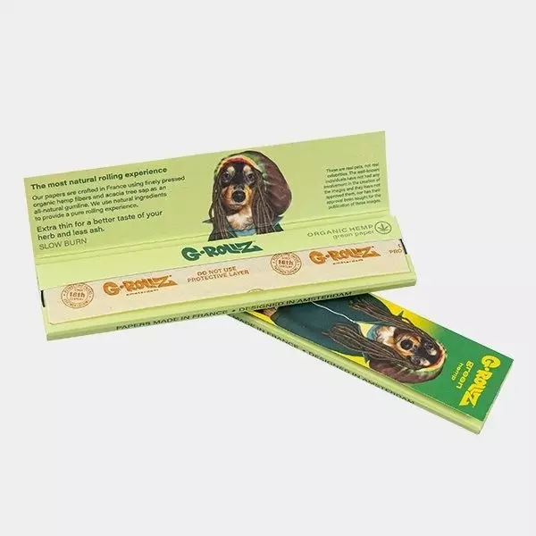 View G-Rollz Hemp King Size Rolling Papers