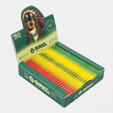 Papel G-Rollz Hemp King Size display