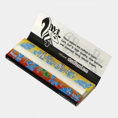 Papel de sabores Skunk Brand hawaiian skunk abierto